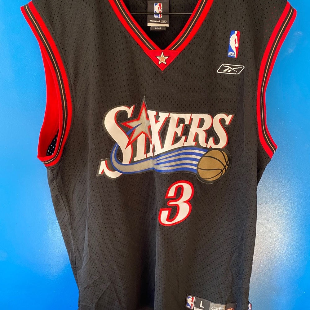 vintage philadelphia 76ers jersey iverson